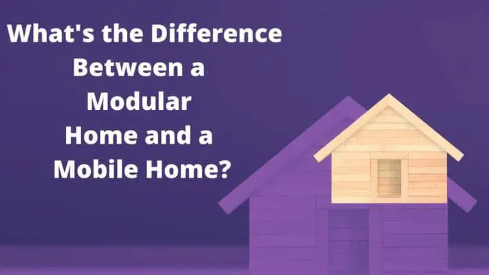 mobile home versus modular home